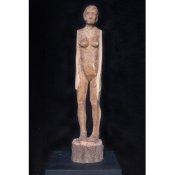 Figur in Holz ohne Titel